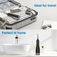 HKM-421651 Portable Oral Water Flosser with 4 Adjustable Modes for Home and Travel Use