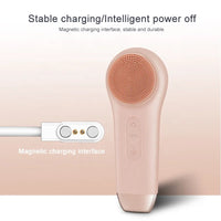 HKM-832979 Mini Electric Facial Cleansing Brush with Heat and Cooling Functions for Deep Cleaning