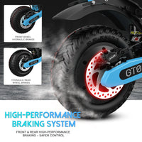 Foldable 60V 5600W 27Ah Battery Two-Wheel Electric Scooter with 40-60km Range and 75km/h Max Speed for Adults