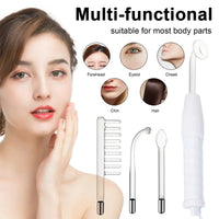 HKM-898515 High Frequency Facial Machine 2025 Wand Tool for Acne Treatment and Skin Rejuvenation