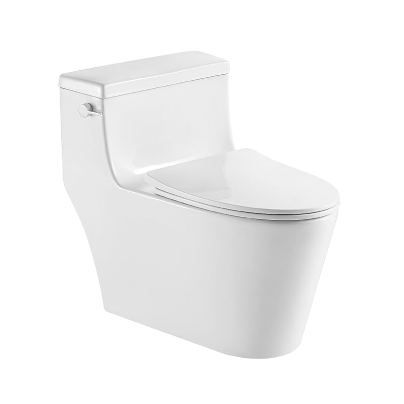 HKM-3230931 Smart Toilet One Piece Glazed Ceramic Floor Mounted Easy Clean Eco Friendly White Bidet Seat With Toilet Bowl