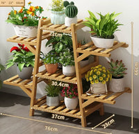Balcony Flower Rack Indoor Succulent Climbing Vine Flower Rack Modern Living Room Floor-standing Multi Plant Flowerpot Rack