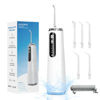 HKM-011475 Waterproof IPX7 Oral Irrigator with 5 Modes, Rechargeable Dental Jet Flosser, 280ml Water Tank Capacity