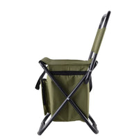 HKM-060755 Folding Camping and Fishing Chair with Backrest for Outdoor Recreation