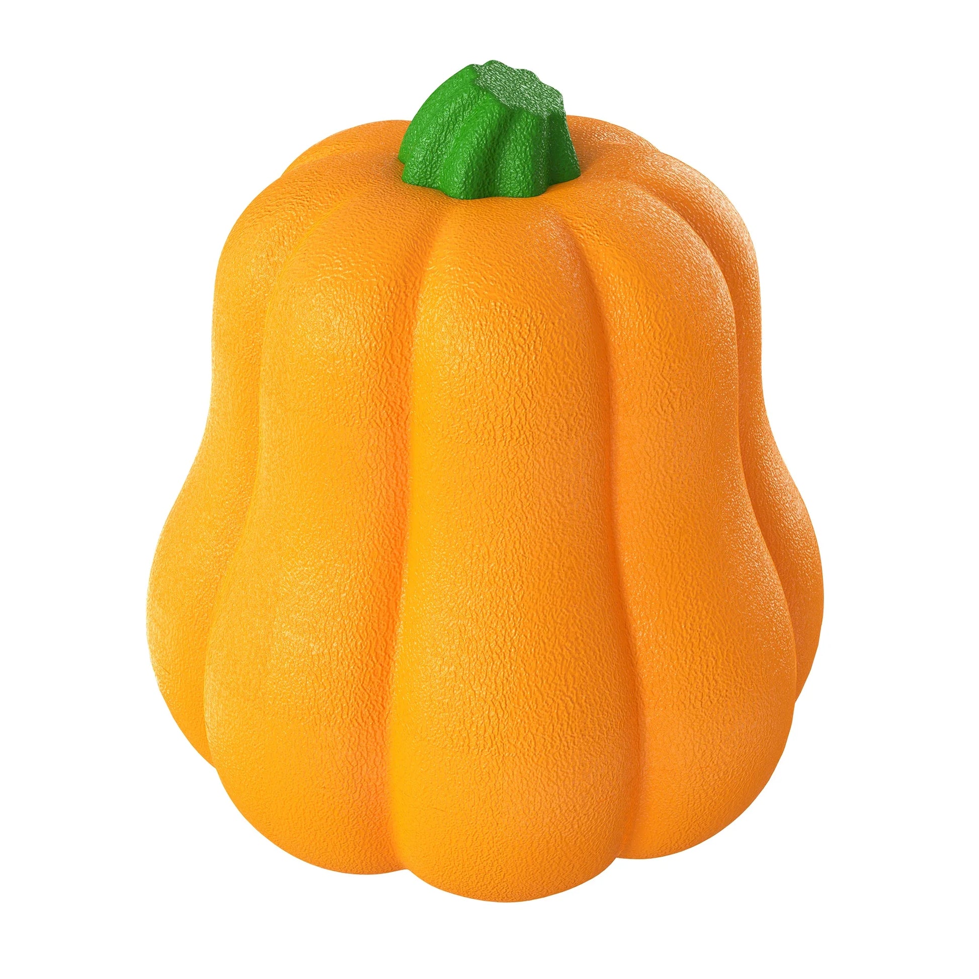 HKM-635411 Indestructible Pumpkin Shaped Rubber Dog Chew Toy for Aggressive Chewers