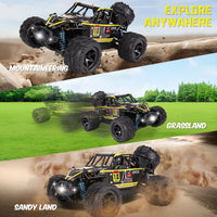 HKM-380179 1:18 Scale Waterproof Remote Control Car with High Speed up to 60km/h, 2.4GHz Control, USB Charging, Indoor/Outdoor Use