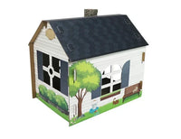 HKM-274963 Sustainable Corrugated Paper Cat Scratcher Tent for Playful Cats