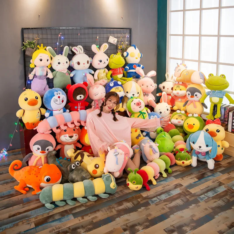 KTX-293011 25cm Soft Cartoon Plush Toy for Small Animals - Perfect Gift for Children