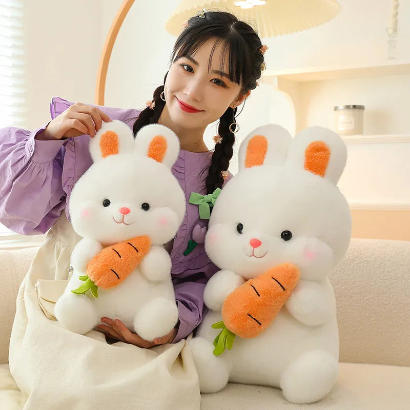 KTX-459155 Soft Plush Rabbit Stuffed Animal Toy in 25/40/50cm Sizes - Ideal Gift for Kids