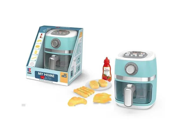 HKM-802707 Kids Kitchen Playset with Air Fryer - Pretend Chef Toy for Girls Age 2 and Up
