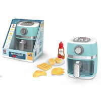 HKM-802707 Kids Kitchen Playset with Air Fryer - Pretend Chef Toy for Girls Age 2 and Up
