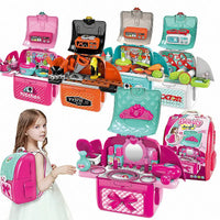 HKM-917971 Pink Kitchen Toy Set for Kids - Pretend Play Cooking Simulation for Ages 2 to 13 Years