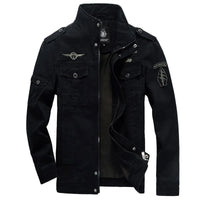 HKM-931347 Men's Winter Jacket Thick Outdoor Clothing Sports Moto Jacket With Zipper Closure Men's Coats