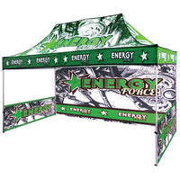HKM-388435 Waterproof 10x10ft Aluminium Gazebo Canopy for Outdoor Events, Weddings, and Trade Shows