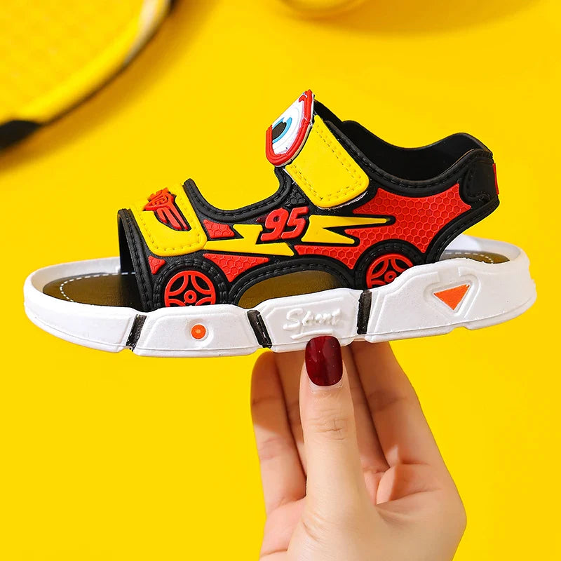 HKM-656851 Comfortable and Lightweight Baby Toddler Sandals New Arrival Infant Summer Soft-Sole Non-Slip Sandals
