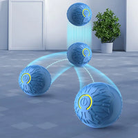 HKM-273811 Interactive Rubber Dog Toy Ball for Engaging Outdoor Play