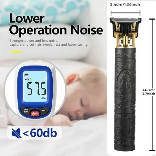 HKM-717715 Rechargeable Electric Hair Clipper and Beard Trimmer for Professional Use