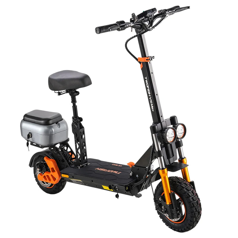 HKM-1431251 V5 MAX Adult Electric Scooter with 18.6-28 mi Range, 28 MPH Top Speed, 48V System, 48V 18Ah Battery, Foldable