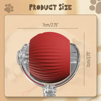 HKM-210579 Interactive Motion Activated Cat Ball Toy - USB Rechargeable Self-Rolling Toy for Cats