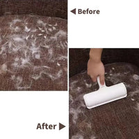 HKM-373267 Reusable Self-Cleaning Pet Hair Remover Roller for Carpets and Upholstery