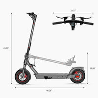2025 EU US Warehouse Stock Dropshipping 2 Wheel 350w 10 Inch X9 Adult Electric Scooter 12 Inch Fat Tire Two-Wheel Scooter