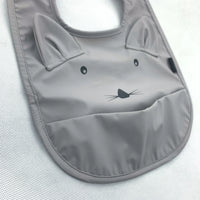 HKM-047763 Eco-Friendly Waterproof Long Sleeve Baby Bibs