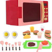 HKM-130387 Realistic 23-Piece Electric Kitchen Appliances & Tool Play Set for Kids