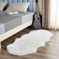 Plush Carpet Imitation Sheepskin Bedroom Wool Sofa Cushion Bay Window Cushion Irregular Non-slip Foot Pad Bedside Blanket