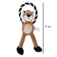 HKM-815059 Interactive Chew Toy for Dogs – Funny Animal Shape Squeaker Puppy Training Accessory