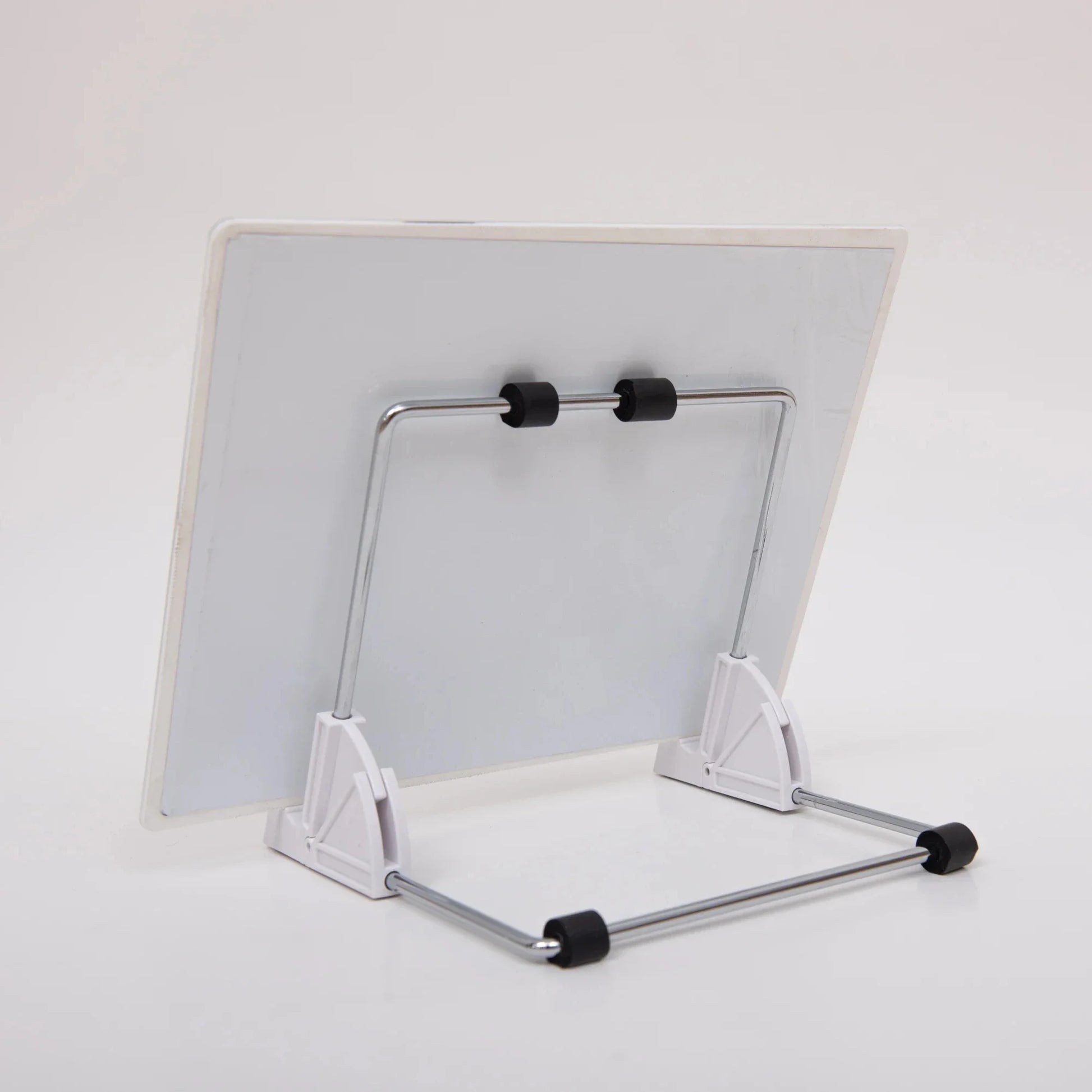 KTX-223699 Small Desktop Glass Dry Erase Board with Stand for Classroom and Office Use