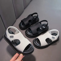 HKM-279443 New Fashion Summer Beach Sandals for Boys PU Material Anti-Slippery Soft-Soled Kid's Shoes