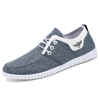 HKM-885075 2086 Casual Light Weight Good Looking and Quality Canvas Bulk Sport Shoes Men Classic Shoes Walking Style Shoes
