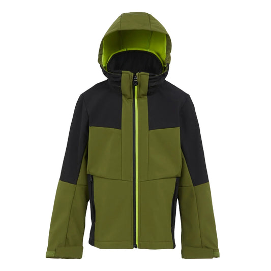 KTX-244371 Waterproof Kids Softshell Jacket for Boys Comfortable Nylon Winter Autumn