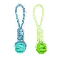 HKM-716755 Durable Interactive Squeaky Dog Toys with Custom Logo – Dumbbell Rope Chew Accessories