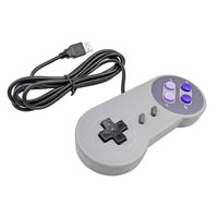 HKM-412691 SNES Classic USB Game Controller for Windows PC and Mac – Retro Gamepad for Nostalgic Gaming Experience