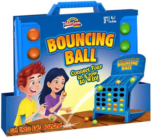 HKM-903315 Mini Bouncing Ball Linking 4 Shots Game - Educational Fun for All Ages