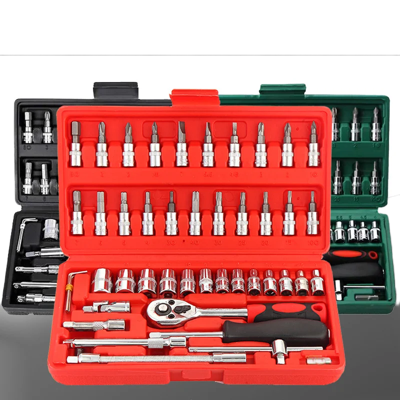 KTX-362579 Professional Hand Tool Kit in Hard Case for Automotive and Motorcycle Use