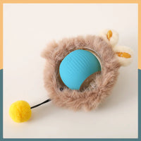 HKM-325843 Automatic Interactive Cat Toy Ball with Fast Rolling and Chirping for Indoor Play