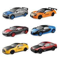 HKM-756435 1:24 4WD Drift RC Car with LED Light, 4-Channel Remote Control, Stunt Racing, Battery Included, Indoor-Outdoor Fun