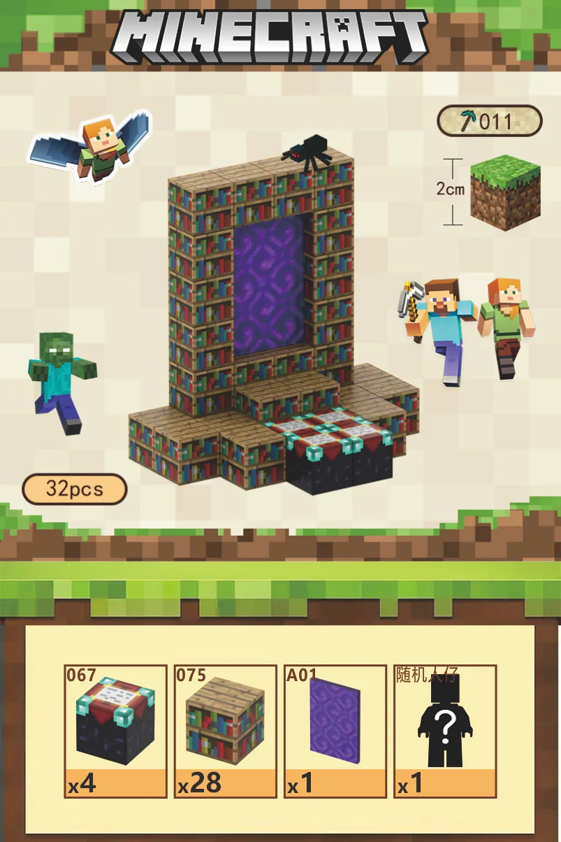 KTX-997779 Magnetic Cube Building Block Set - 2cm DIY Sensory Game for Creative Play and STEM Learning