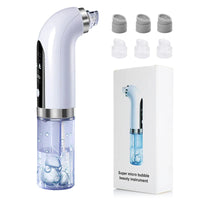 HKM-291731 Facial Lift Electric Micro Bubble Water Cycle Acne and Pore Vacuum Cleaner