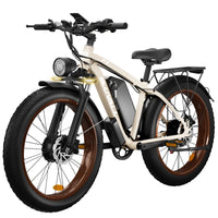 Shipped From US Warehouse: Adult 26-inch 48V 25Ah Electric Mountain Bike with Dual Hub Motors (Front & Rear) and Fat Tires