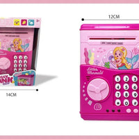 HKM-442259 Digital Password Electronic ATM Piggy Bank for Kids - Safe Plastic Money Saving Box
