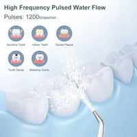 HKM-192275 Cordless Dental Water Flosser with 5 Cleaning Modes for Effective Oral Care