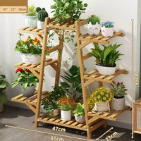 Balcony Flower Rack Indoor Succulent Climbing Vine Flower Rack Modern Living Room Floor-standing Multi Plant Flowerpot Rack