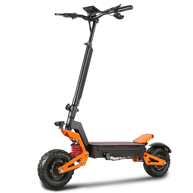 60V 40Ah Lithium E Scooter 6000W Dual Motor 85km h Max Speed 30 Degree Climbing Foldable Adult Scooter