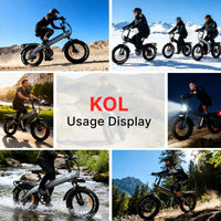 EU/US Warehouse Newest Pro Upgraded Version Q3 Foldable EBike All Terrain Electric Bicycle Fat Tire Electric Mountain CITY Bike