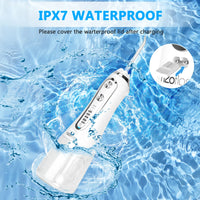 HKM-552723 Portable Cordless Electric Dental Water Flosser with Waterproof Design and Customised Features