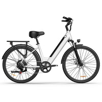 HKM-7328851 Electric Bike 350W Motor 36V 13Ah Battery 50 Mile Range 26-Inch Tires Removable Battery 7-Speed Disc Brakes