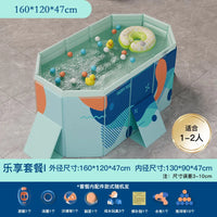 HKM-848339 Large Rectangular Above Ground Swimming Pool for Outdoor Use